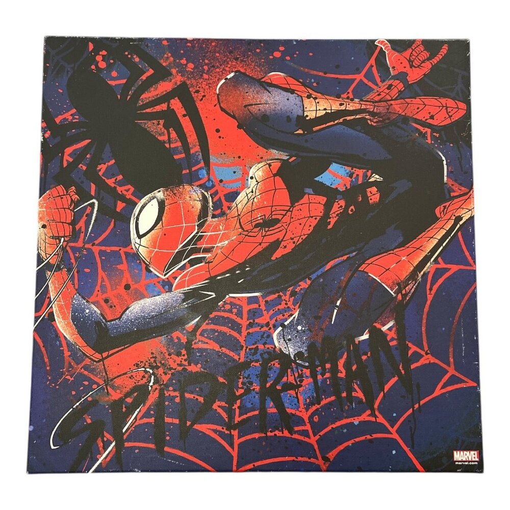 Spider-Man Wall Art Canvas – 15.5” – Hobby Lobby – Marvel Superhero Decor